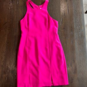 Amanda Uprichard hot pink dress- Size M
